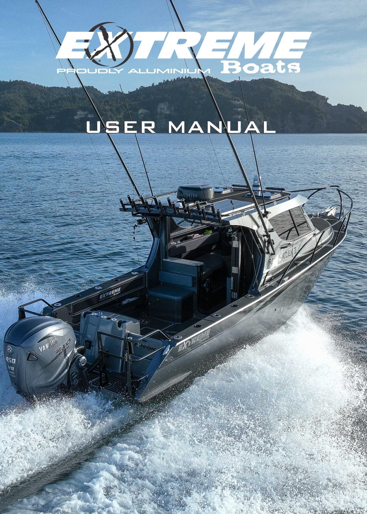 Extreme Boats user manual cover